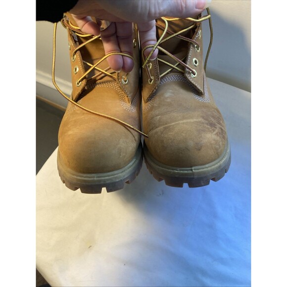 Timberland 6-Inch Premium Waterproof Work Boots Nubuck Leather Men’s Size 10 main image 6